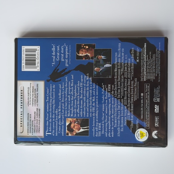 2/$15 - SEALED NEW DVD - The Firm starring Tom Cruise - Picture 2 of 2